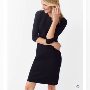 J McLaughlin Sophia Crew Neck dress with 3/4 sleeves.